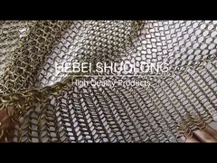 cortina de la malla del anillo