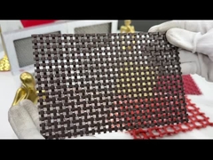 Cuadrícula de alambre tejido arquitectónico antiguo 3.5mm XY 3015 de acero inoxidable