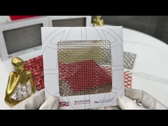 Cuadro de vidrio laminado de acero inoxidable de cobre 0,6 mm