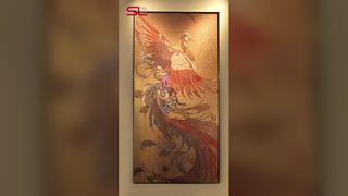 Transforme espacios con nuestro lujoso arte decorativo de pared de metal con luces y sombras.