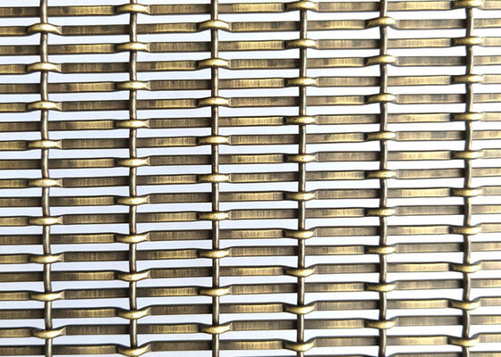 área de abertura arquitectónica de la malla metálica 45,7% de los techos de 3m m