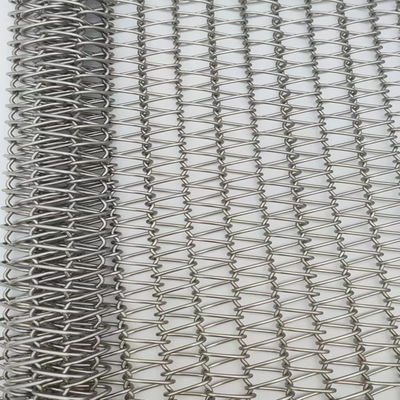 Color personalizado de acero espiral de malla de alambre longitud 1m-50m para la decoración
