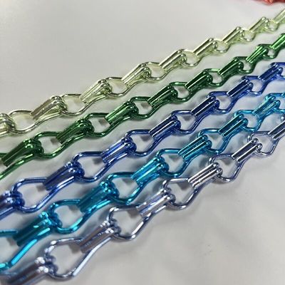 Buena ventilación de la cadena de enlace de aluminio de pantalla de mosca con 1,5 mm de diámetro de alambre