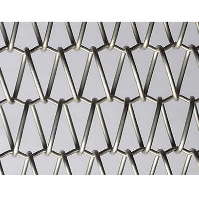 10 mm de espesor Arquitectura Tejido de metal Solución perfecta para edificios estructurales