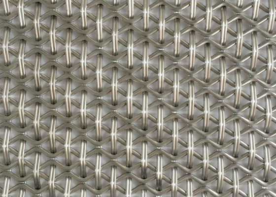 acero inoxidable tejido metal Mesh Screen de Mesh Durable 304 del alambre del 15m