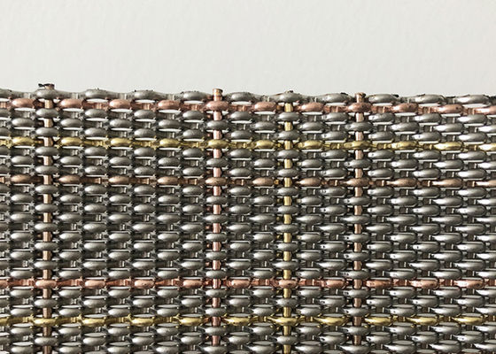 Los 8m tricolores prensaron el metal arquitectónico Mesh Abrasion Resisitance Interior Design
