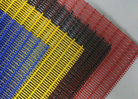 Alambre cubierto de acero inoxidable Mesh Plain Woven For Screen del polvo negro de los 2.5m
