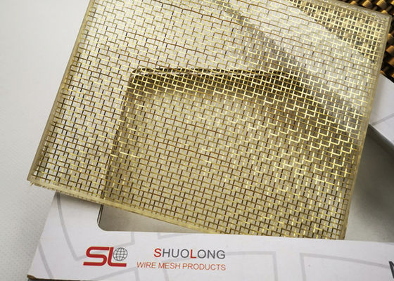 Acero laminado vidrio libre de Mesh Fine Metal Fabrics Stainless del alambre del aceite el 68%