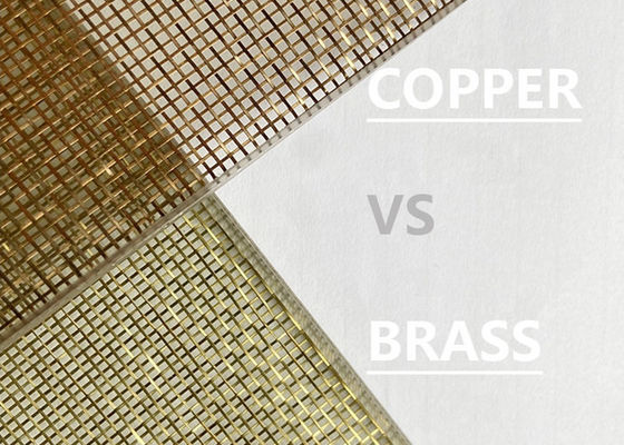 metal Mesh Bronze Color Copper Fine del vidrio laminado del 120m de los x 2.5m