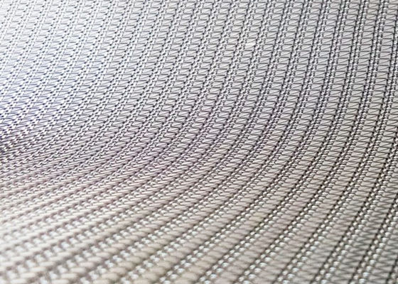 Odm laminado de cristal de la tela de Mesh Anti Alkali Woven Metal del alambre de 0.5m m