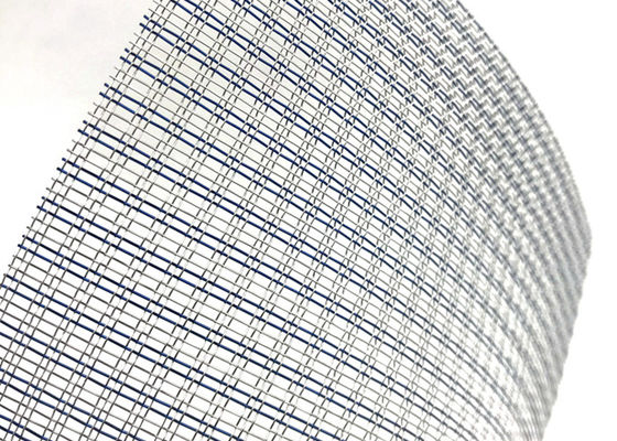 El vidrio coloreado flexible laminó el alambre Mesh Metal Fabrics