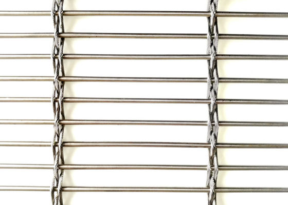 Abertura arquitectónica de Mesh Facade Using el 67% del metal del cable flexible de los Ss 316