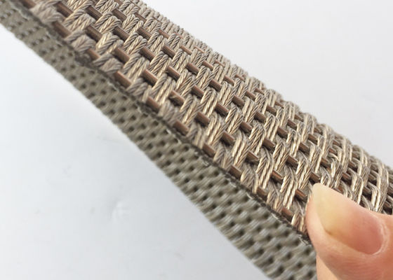 Metal decorativo acero inoxidable Mesh For Wall Coverings arquitectónico de los 5m de los x 2.5m