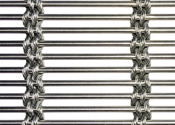 Metal flexible que cerca el cable arquitectónico Mesh Ss 316