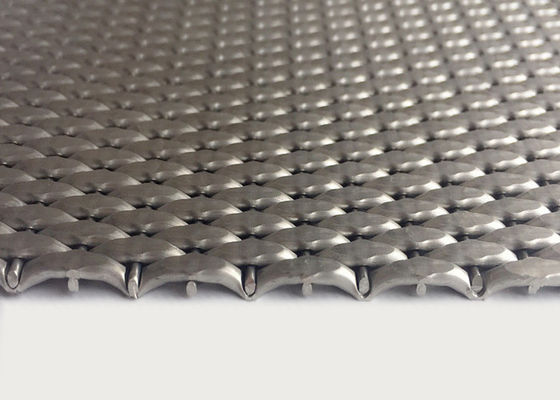 Alambre tejido decorativo Mesh Panels del metal los 31.5m Max Width Non Rusting