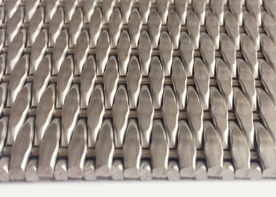 Alambre tejido decorativo Mesh Panels del metal los 31.5m Max Width Non Rusting