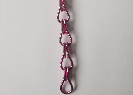 pantalla de cadena de aluminio de la mosca de los 90*214cm para la cortina de puerta multicolora