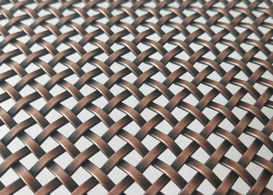 Pantalla decorativa de cobre antigua de Mesh Grilles Ss Panels For del alambre a prueba de herrumbre