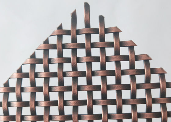 Pantalla decorativa de cobre antigua de Mesh Grilles Ss Panels For del alambre a prueba de herrumbre