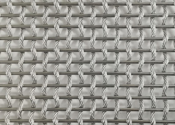 Elevador arquitectónico de Mesh Fabric Decorative Screen For del metal flexible