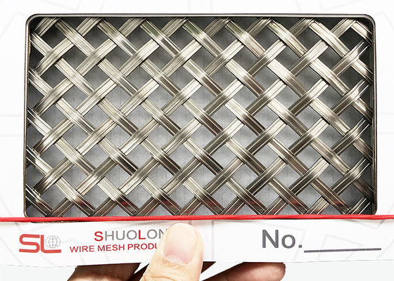 Diámetro arquitectónico de Mesh Panels 0.8m m del alambre de la armadura llana