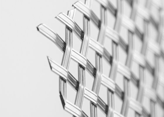 longitud Mesh Fireproof arquitectónico de acero inoxidable de los 30m