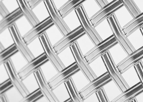 tamaño de apertura arquitectónico de la malla 1.2mm-5.0m m de la anchura de los 0.5m-2.0m