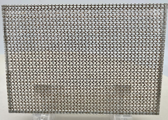 Alambre laminado de cristal modificado para requisitos particulares Mesh High Temperature Resistance