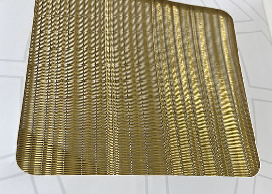 El vidrio de pulido modificado para requisitos particulares del color laminó el alambre Mesh Packaging In Carton