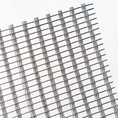 Alambre 0.2m m Mesh Glass Laminated Metal Fabrics para los usos de cristal laminados