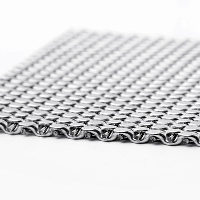 los 0.5m-2.0m galvanizados planchan el alambre tejido decorativo Mesh Fabric For Filtration