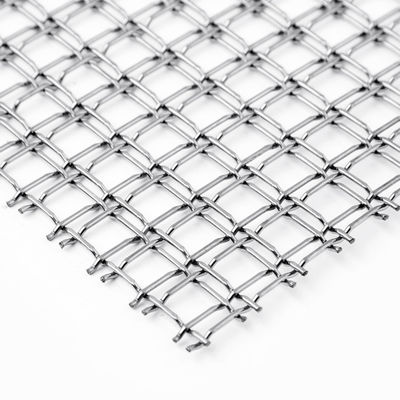 Cuadrado que anodiza el acero inoxidable decorativo Mesh Wire Weaving