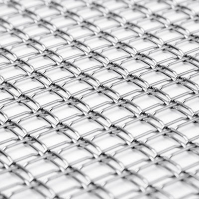 Cuadrado que anodiza el acero inoxidable decorativo Mesh Wire Weaving