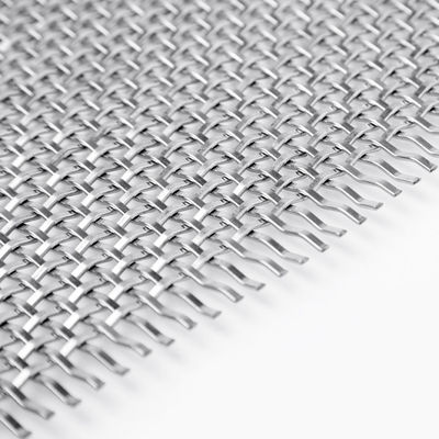 La ronda de la armadura llana forma el metal arquitectónico Mesh Customized Width