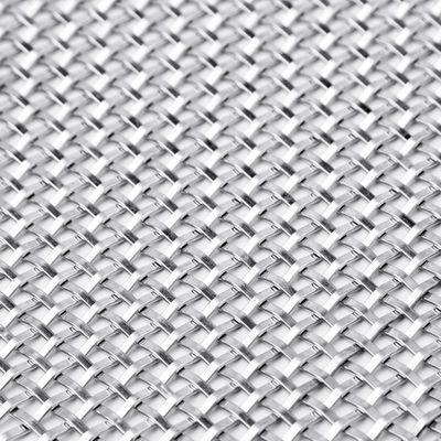 La ronda de la armadura llana forma el metal arquitectónico Mesh Customized Width