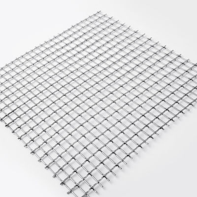 Alambre tejido arquitectónico modificado para requisitos particulares Mesh Polishing Surface Treatment del grueso de la anchura