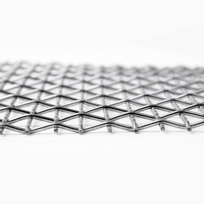 La perforación rectangular modificó el metal para requisitos particulares arquitectónico Mesh Powder Coating