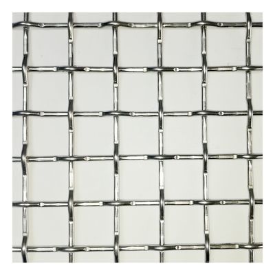 Diámetro bloqueado de acero inoxidable galvanizado de Mesh Cartons Packing 2.5m m del alambre de la encrespadura