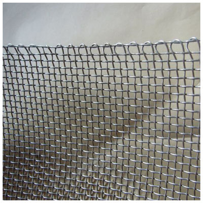 El Pvc cubrió el acero inoxidable de 0.5m m Dia Lock Crimp Wire Mesh