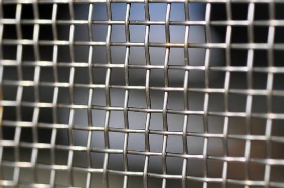Alambre tejido anticorrosión de acero Mesh Panels Polishing Surface Treatment del rectángulo