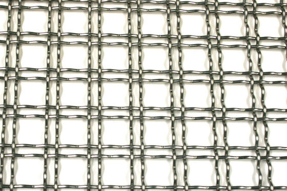 Alambre tejido anticorrosión de acero Mesh Panels Polishing Surface Treatment del rectángulo
