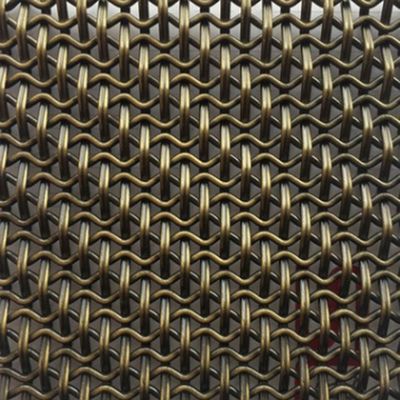 Panel de acero galvanizado tejido de metal de 0,5 mm-6 mm de diámetro de alambre