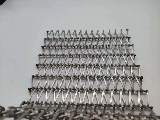 Revestimiento galvanizado resistente a la corrosión de malla de alambre en espiral de acero inoxidable
