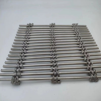 Diseño de interiores de malla de alambre de acero inoxidable Diámetro 0,025-2 mm tejido de rizos