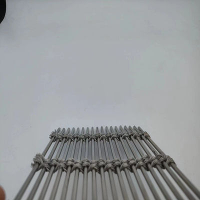Diseño de interiores de malla de alambre de acero inoxidable Diámetro 0,025-2 mm tejido de rizos