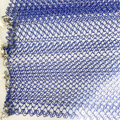 Rondo de plata anodizante de la bobina de metal cortinas que proporcionan privacidad y decoración