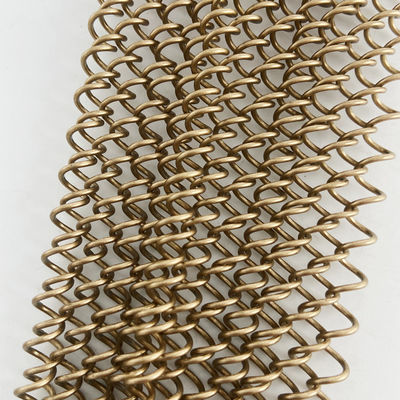 Embalaje de cartón 2 mm Coilar de metal cortina elegante