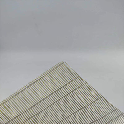 3 mm de vidrio laminado de pulido con malla de metal resistente a altas temperaturas