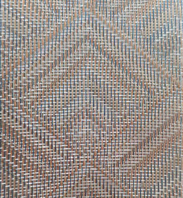 0.8 mm de espesor de vidrio de malla laminada Pvdf revestimiento para la industria