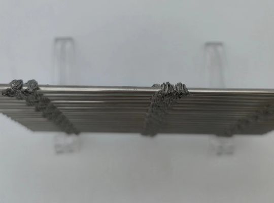 Solución de divisores de habitación Tejido de malla metálica flexible PVD para cubrir la pared